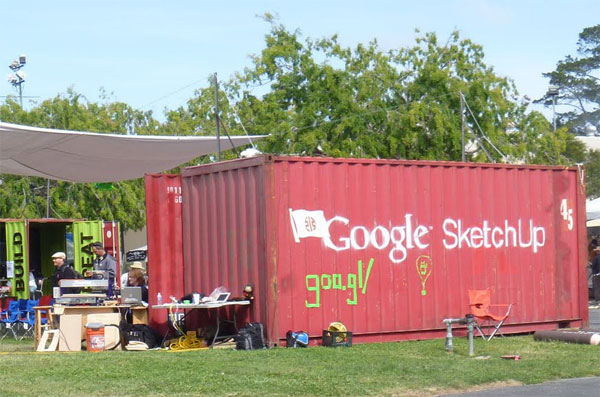 SketchUp Container Maker Faire 2011